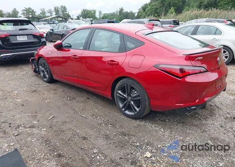 2025 Acura Integra A-Spec Technology из США, поврежденный, VIN 19UDE4H63SA016534